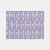 キッズパーソナライズされたフリースブランケット フリースブランケット (正面(横))