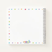 キッズパーソナライズされたレシピブック ノートブック (裏面)