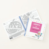 キッズパーソナライズされたレシピブック ノートブック (内部)