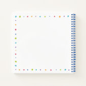 キッズパーソナライズされたレシピブック ノートブック (裏面)