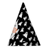 キッズパーソナライズされた幽霊パターンハローウィンパーティ パーティーハット (右)