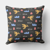 キッズパーソナライズされた装飾用クッション クッション (裏面)