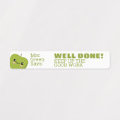 キッズパーソナライズされた賞ステッカー ラベル (デザイン1)