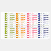 キッズパーソナライズされた賞ステッカー ラベル (シート)