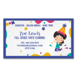 キッズパーティープランナー マグネット名刺