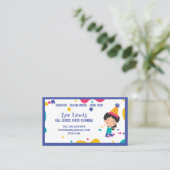 キッズパーティープランナー 名刺 (スタンド正面)