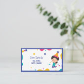 キッズパーティープランナー 名刺 (スタンド正面)