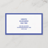 キッズパーティープランナー 名刺 (裏面)