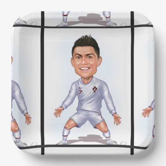 キッズパーティープレート ペーパープレート (正面)