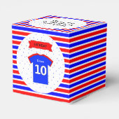 キッズパーティー10歳の誕生日名前をカスタムする フェイバーボックス (裏面サイド)