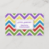 キッズパーティー 名刺 (正面)