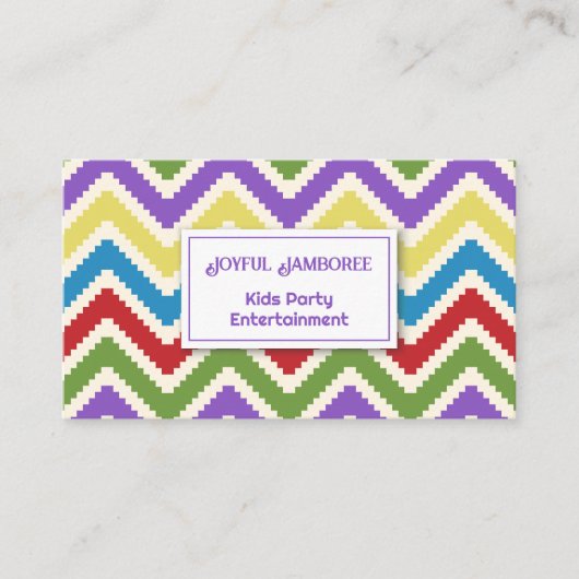 キッズパーティー 名刺 (正面)