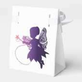 キッズパーパーソナライズされたプル歯の妖精トリートボックス フェイバーボックス (裏面サイド)