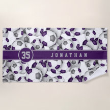 キッズパープルグレーサッカーボールのチームスポーツギフト