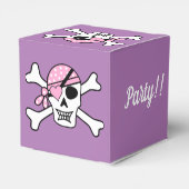 キッズパープルスカルとクロスボーンズ海賊 フェイバーボックス (裏面サイド)