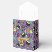 キッズパープルレトロウィッチーハロウィーン誕生日 フェイバーボックス (オープン)