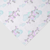 キッズパープル航空飛んでいる誕生日 薄葉紙 (詳細)