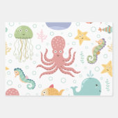 キッズパ航海のターン ラッピングペーパーシート (正面)