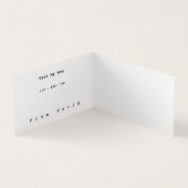 キッズビジネスカード:つるアウト 名刺 (内部)