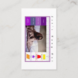 キッズビジネスカード：つるアウト 名刺