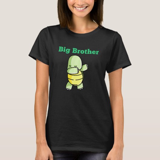 キッズビッグブラザーおもしろいガートルガメ Tシャツ (正面)