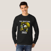 キッズビッグブラザー2022掘削機ディガー構造 Tシャツ (正面フル)