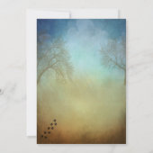 キッズビッグ足/サスカッチ誕生日パーティー 招待状 (裏面)