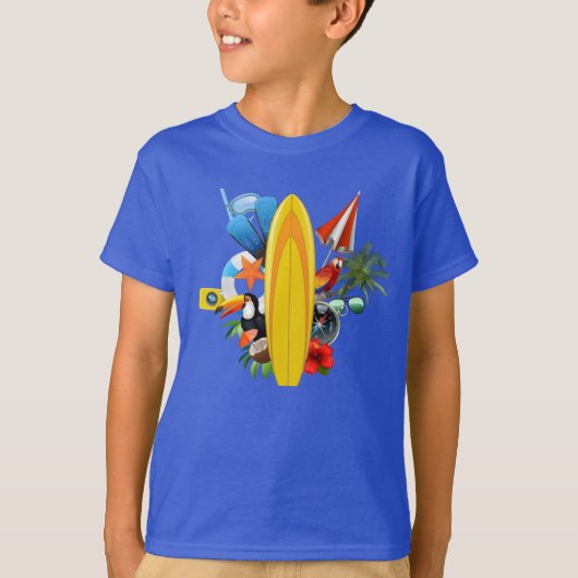キッズビーチコーマー Tシャツ (正面)