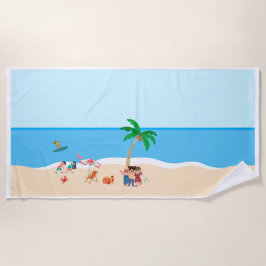 キッズビーチタオル ビーチタオル