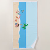 キッズビーチタオル ビーチタオル (正面)