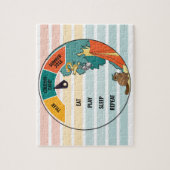 キッズビーバースネークオポッサムサマーキャンプ ジグソーパズル (縦)