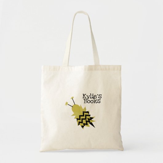 キッズビーファジーライブラリブックトートバッグ トートバッグ (正面)