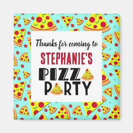 キッズピザ誕生日サンキューパーティーの好意 マグネット