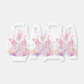 キッズピンク妖精プリンセスパーティーギフト フェイバーボックス (折り畳みなし)