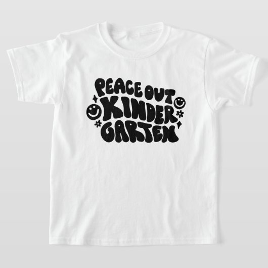 キッズピースアウト幼稚園Tシャツ Tシャツ (レイダウン)