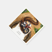 キッズファストバイク誕生日 スタンダードカクテルナプキン (角)