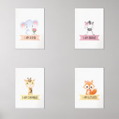 キッズファッションアート – かわいい動物ギャラリー (正面)