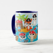 キッズファンパーティー海賊 マグカップ (正面左)