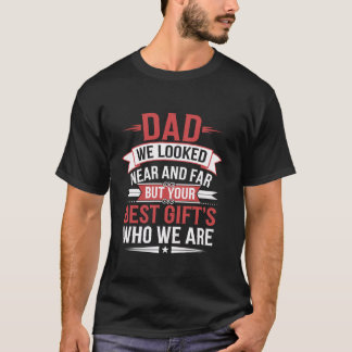 キッズファーザーのパパの父おもしろいの日 Tシャツ