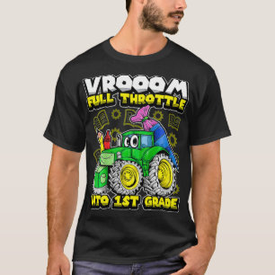 キッズファーストグレードトラクターVROOM学校の初日 Tシャツ