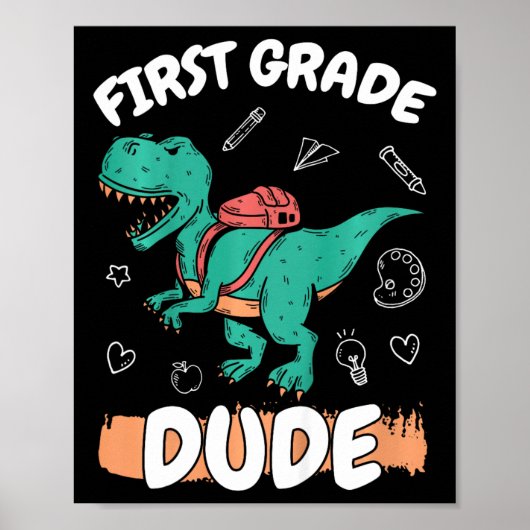 キッズファーストグレード新学期ファーストグレードダードボーイ ポスター (正面)