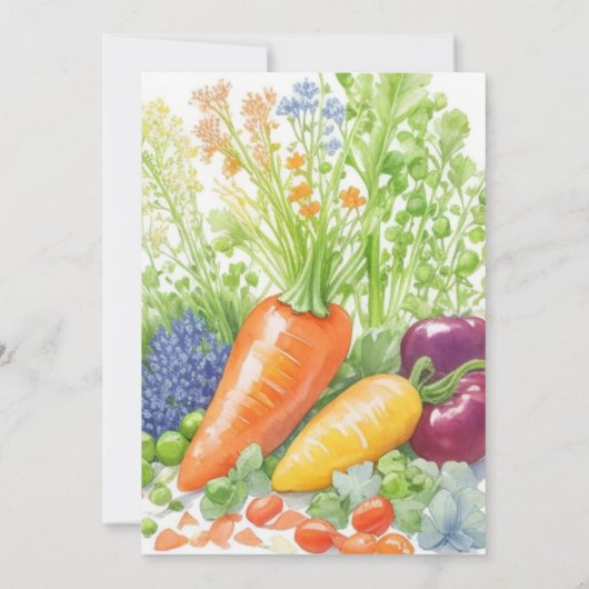 キッズファーマーズマーケット誕生日 招待状 (裏面)