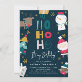 キッズフェスティバル「ホホホホ私の誕生日だ!」 招待状 (正面)