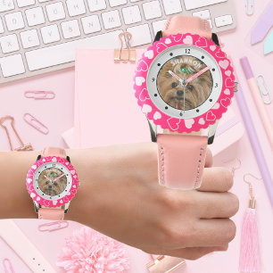 キッズフォト名ウォッチ – Pet  友だち  ファミリ 腕時計