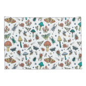 キッズフォレストのバグとキノコ 枕カバー (裏面-右)