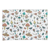 キッズフォレストのバグとキノコ 枕カバー (正面右)