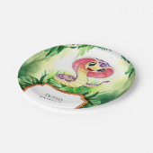 キッズフォレストスネーク誕生日 ペーパープレート (アングル)