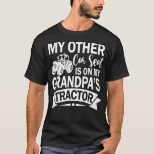 キッズフューチャー農家ファーム私の他の車の座席はGrにある Tシャツ