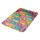 キッズフレンドリーブライト&ラ魅力的ットラップ紙 バスマット (アングル)