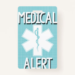 キッズフードアレルギー医療アラートラベル – バッジ